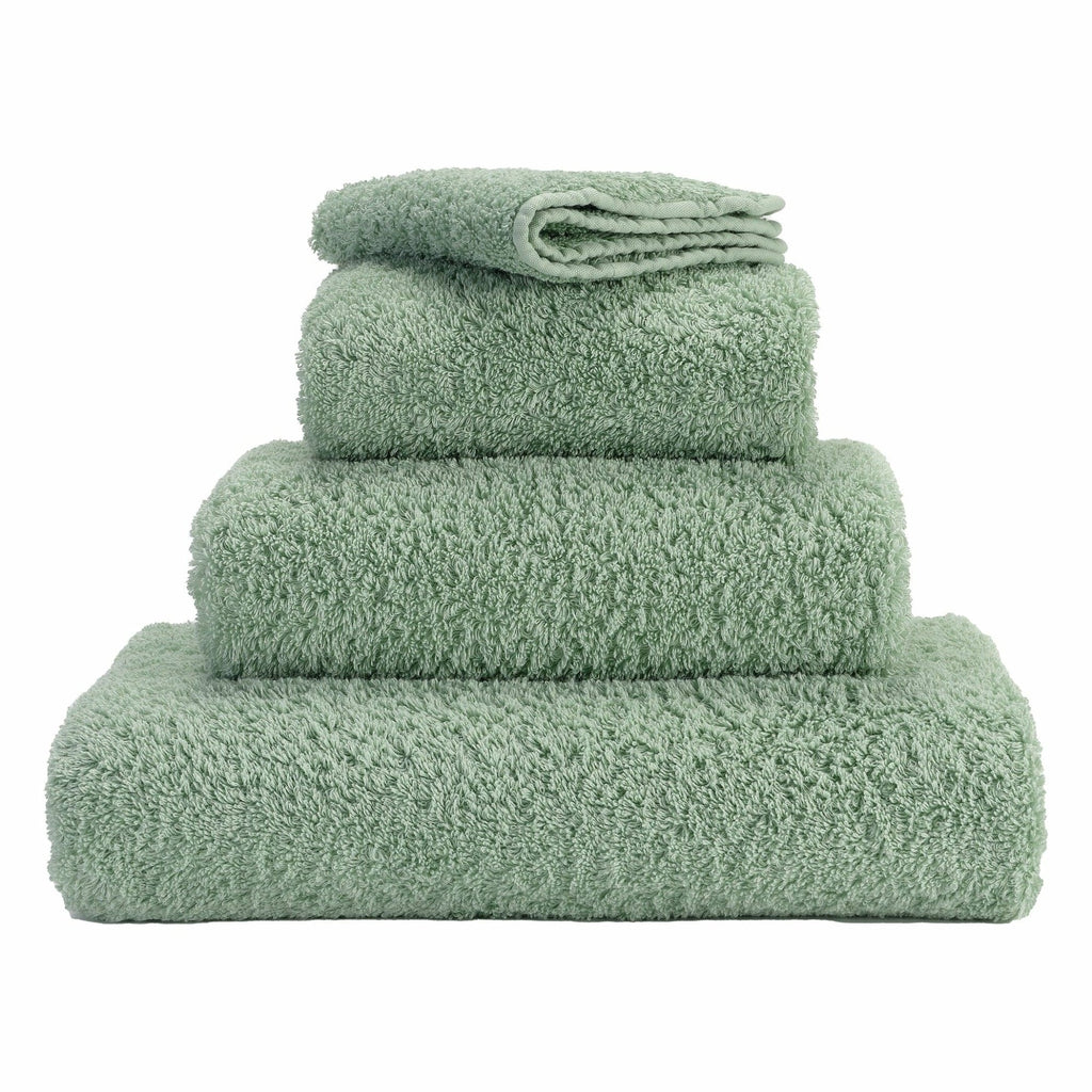 Abyss Super Pile Towels in 210 Aqua. Available in Canada @ TMASC.