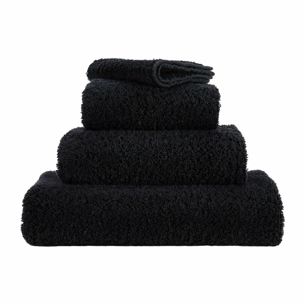 Abyss Super Pile Towels in 990 Black. Available in Canada @ TMASC.