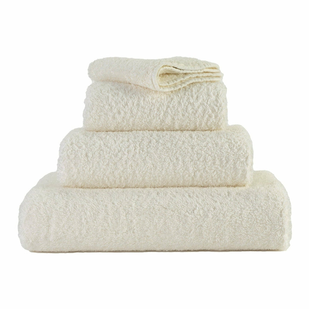 Abyss Super Pile Towels in 103 Ivory. Available in Canada @ TMASC.