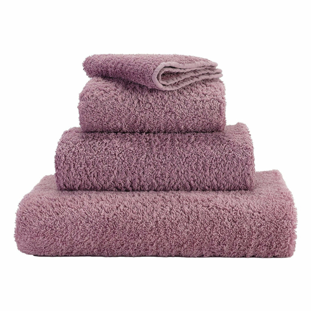 Abyss Super Pile Towels in 440 Orchid. Available in Canada @ TMASC.