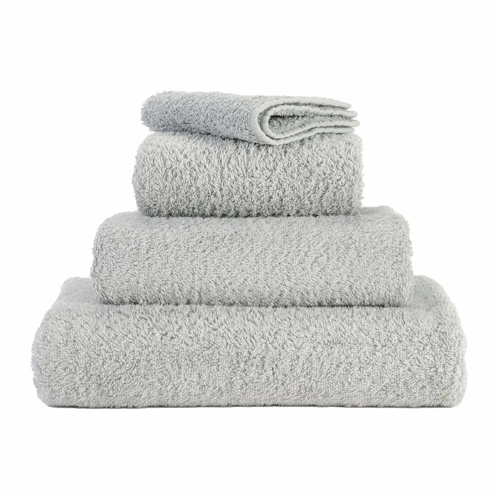 Abyss Super Pile Towels in 992 Platinum. Available in Canada @ TMASC.