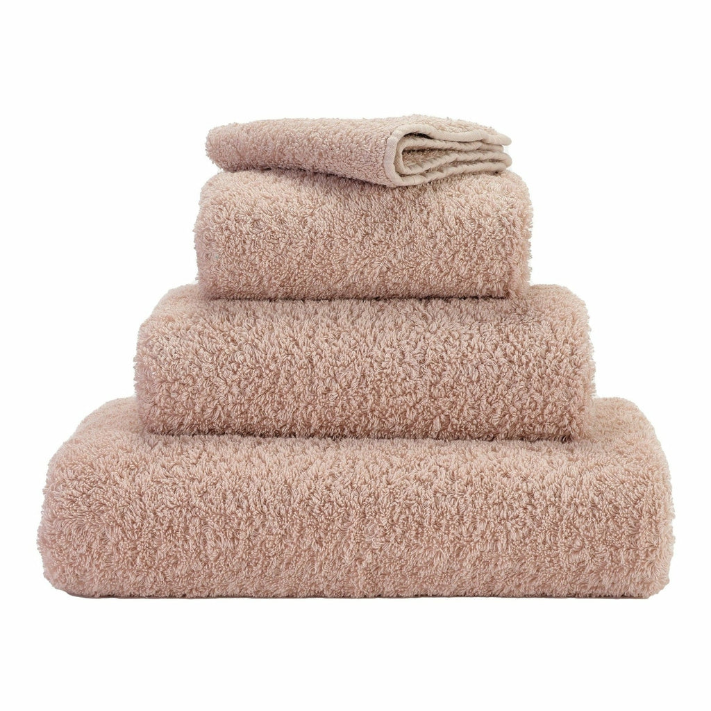 Abyss Super Pile Towels in 518 Primrose. Available in Canada @ TMASC.