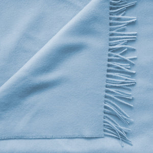 Alfie Alpaca Throw in Blue Agate