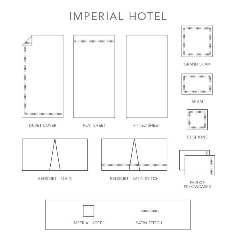 Imperial Hotel Duvet Cover