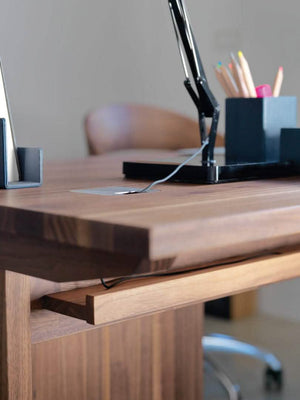 TEAM 7 atelier desk. photo: TEAM 7 - Available in Canada at The Mattress & Sleep Co.