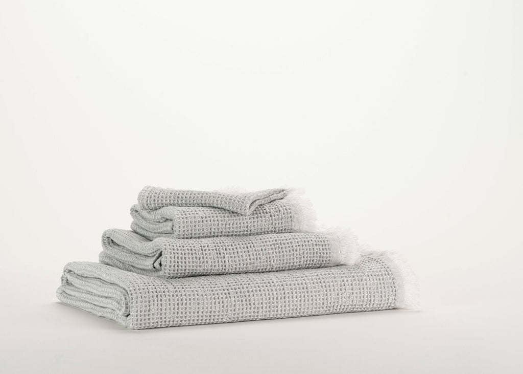 Abyss Bees Towels in 992 Platinum