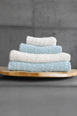 Lodge Towels - Available in 103 Ivory & 235 Ice