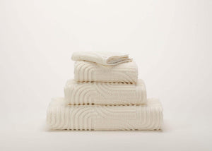 Abyss Olly Towels in 103 Ivory