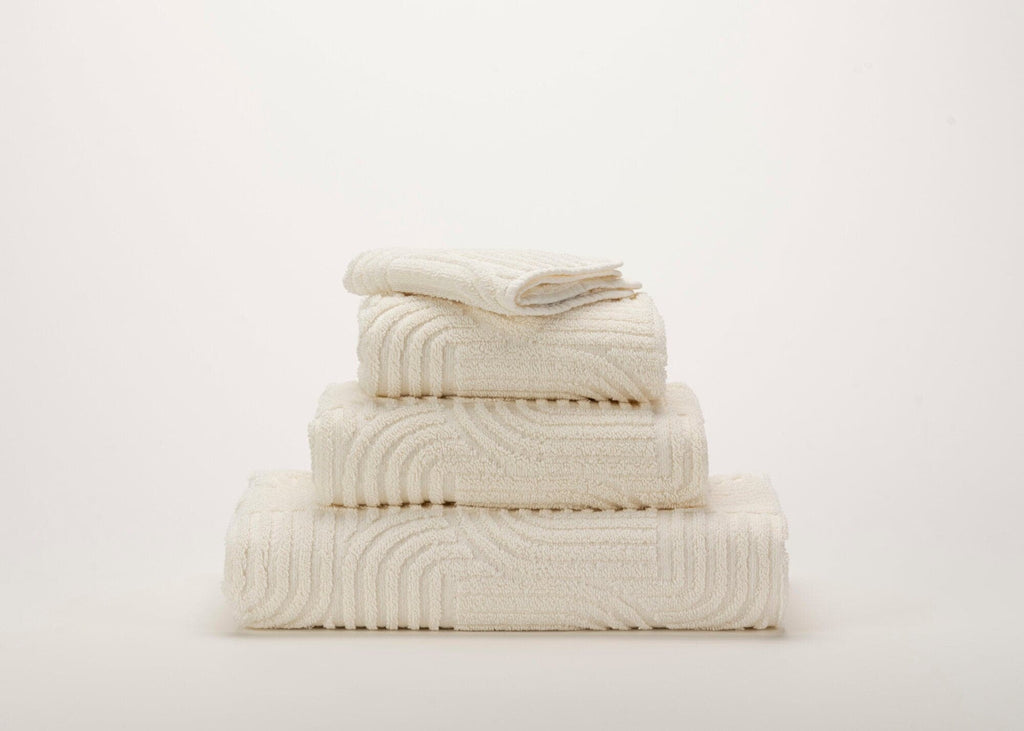 Abyss Olly Towels in 103 Ivory