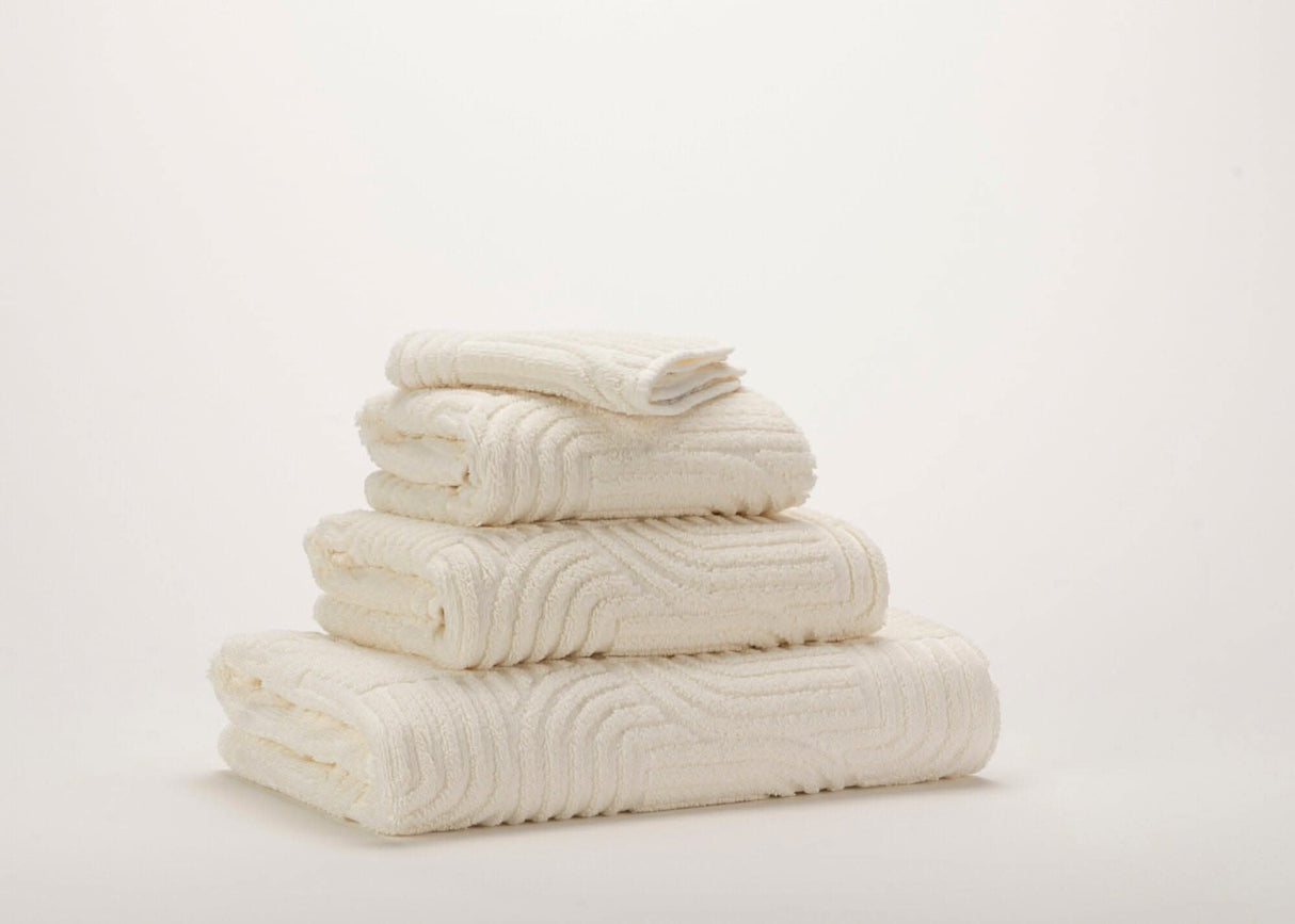 Abyss Olly Towels in 103 Ivory