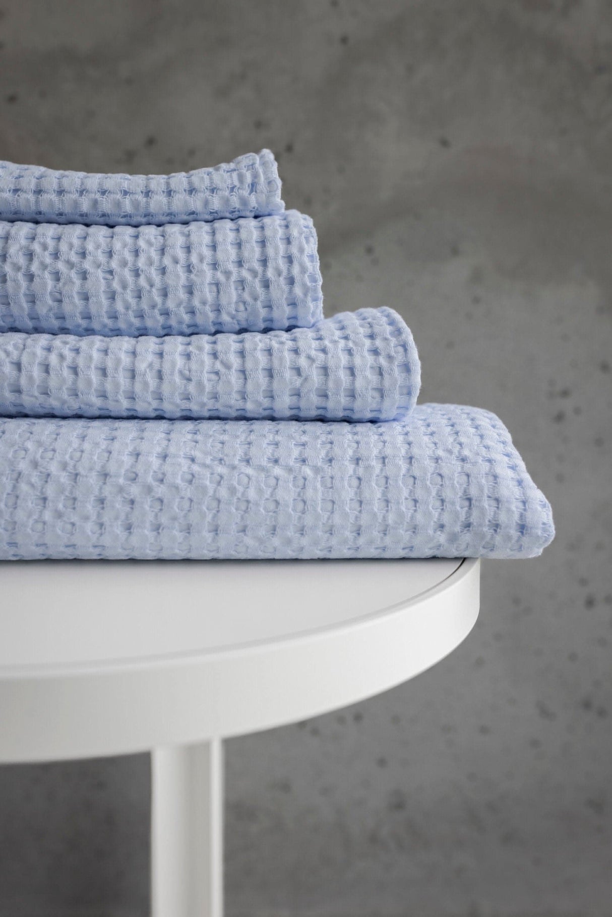 Abyss Pousada 100% GIZA 70 Egyptian Cotton Towels in 330 Powder Blue