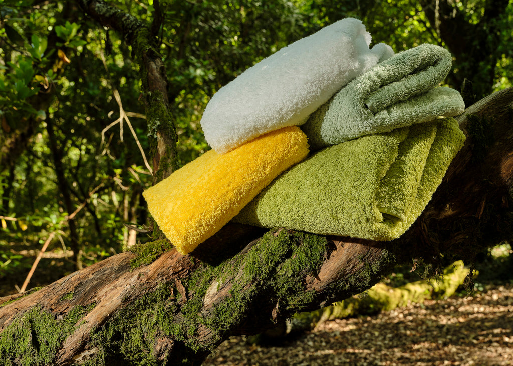 Abyss Super Pile Towels offer superior colourfastness.