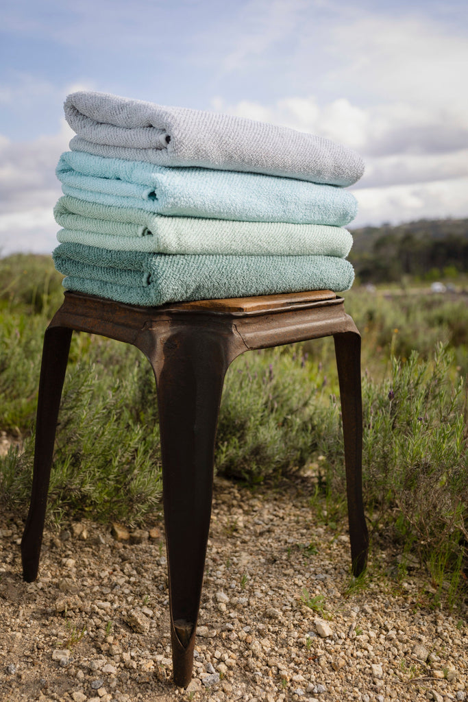 100% GIZA 70 Egyptian Cotton Abyss Twill Towels