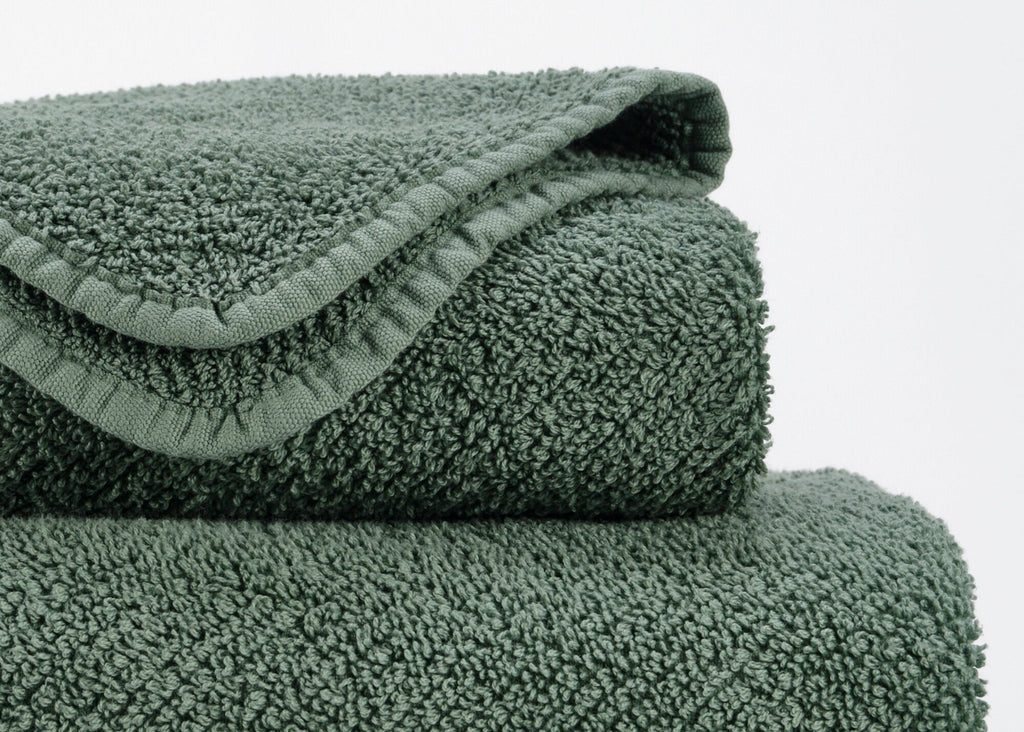 Abyss Twill Towels in  280 Evergreen