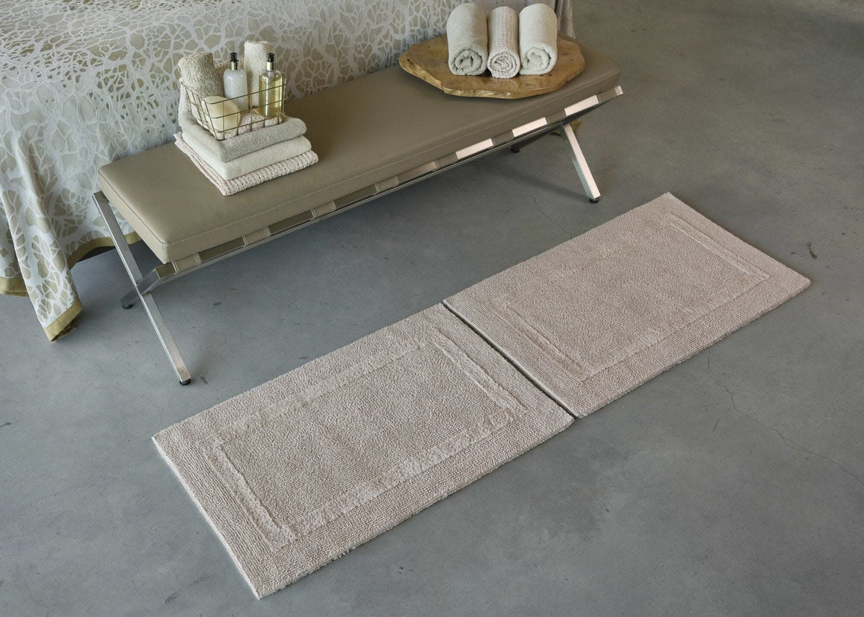 Abyss & Habidecor Reversible Rugs in 770 Linen