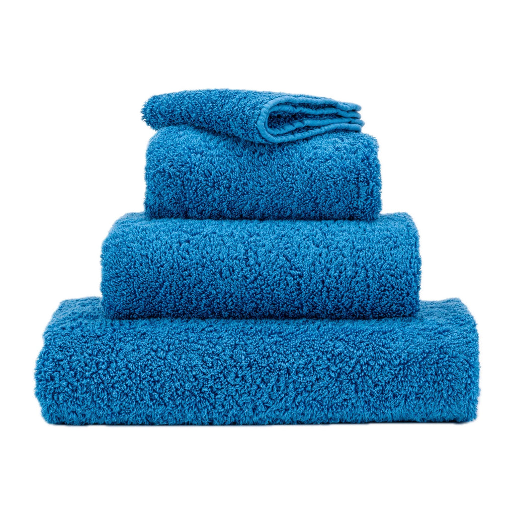 Abyss Super Pile Towels in 336 Ocean. Available in Canada @ TMASC.