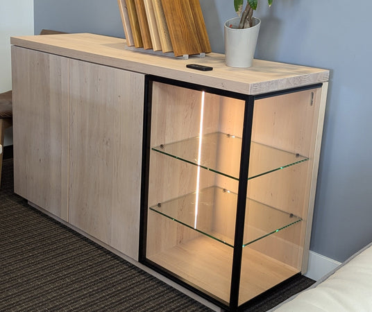 cubus sideboard 77 on display in our Edmonton store.