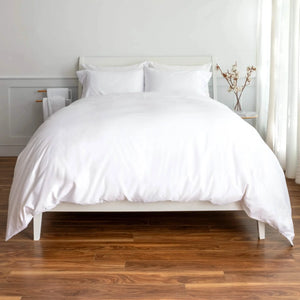 Porto Duvet Cover & Sheet Set in White