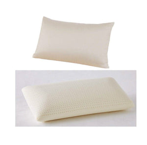 High-performance elastic support from the 100% natural latex core. An organic cotton washable pillow protector is included at no extra cost.