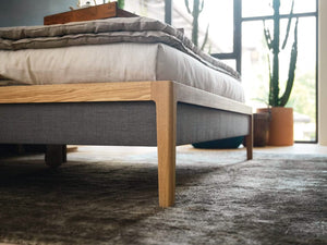 TEAM 7 mylon bed. photo: TEAM 7 - Available in Canada at The Mattress & Sleep Co.