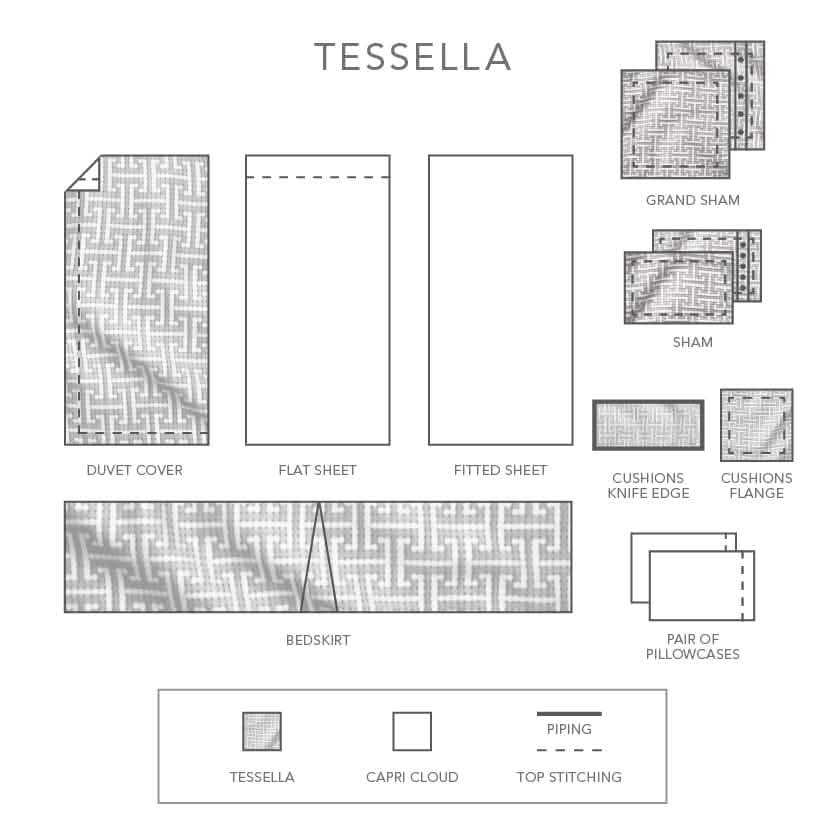 Tessella Duvet Cover