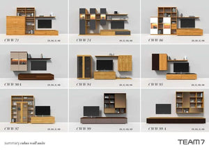 TEAM 7 cubus wall unit 99. photo: TEAM 7 - Available in Canada at The Mattress & Sleep Co.