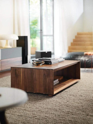 TEAM 7 lux coffee table. photo: TEAM 7 - Available in Canada at The Mattress & Sleep Co.