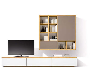 TEAM 7 cubus wall unit 99. photo: TEAM 7 - Available in Canada at The Mattress & Sleep Co.